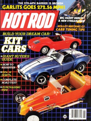 HOT ROD 1986 JUNE - AMX, KIT CARS, STREAMLINERS